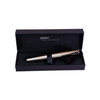 Lamy Studio Pallaidum fountain pen with sleek design and silver finish, showcasing its elegant nib and modern style.