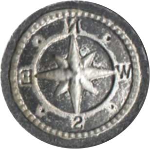 Le Portier D'etain wax seal with alligator design, showcasing intricate craftsmanship for sealing or decorative use.