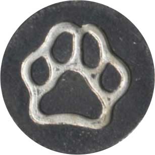 Le Portier D'etain wax seal featuring an alligator design, used for sealing documents and adding a vintage touch.