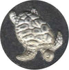 Le Portier D'etain wax seal featuring an alligator design, crafted for sealing and decorative purposes.
