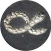 Le Potier D'etain wax seal with alligator design, crafted by Le Portier D'etain, showcasing intricate details on the wax seal.