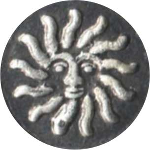 Le Portier D'etain wax seal with alligator design, used for decorating or sealing documents and letters.