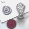 Le Potier D'etain wax seal with anchor design, crafted for sealing documents and adding a vintage touch to stationery.