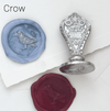 Le Potier D'etain wax seal featuring an anchor design, used for sealing and decorative purposes on letters and invitations.