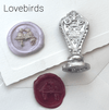 Le Potier D'etain wax seal with anchor design, featuring a classic metal seal for decorative or sealing purposes.