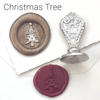 Le Potier D'etain wax seal with anchor design, showcasing intricate detailing on a brass seal for sealing letters and envelopes.