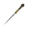 Le Potier D'Etain bronze letter opener with elegant design, featuring a sleek and polished finish for opening mail smoothly.