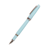 Light blue Jean-Pierre Lepine Yuzu fountain pen with a sleek design and smooth ink flow, ideal for writing elegance.