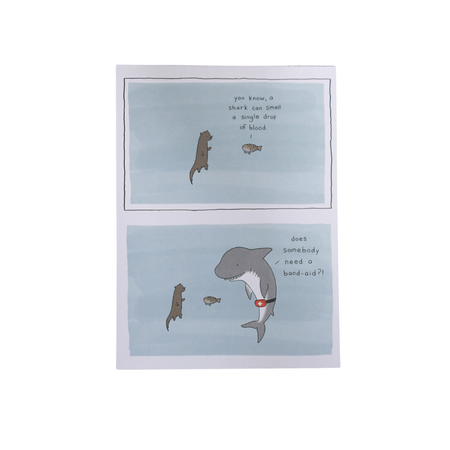 Set of Liz Climo postcards featuring whimsical animal illustrations and humorous designs for mailing or display.