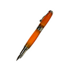 Jean-Pierre Lepine Indigo Classic Murano fountain pen with a mango-colored resin body and gold accents.