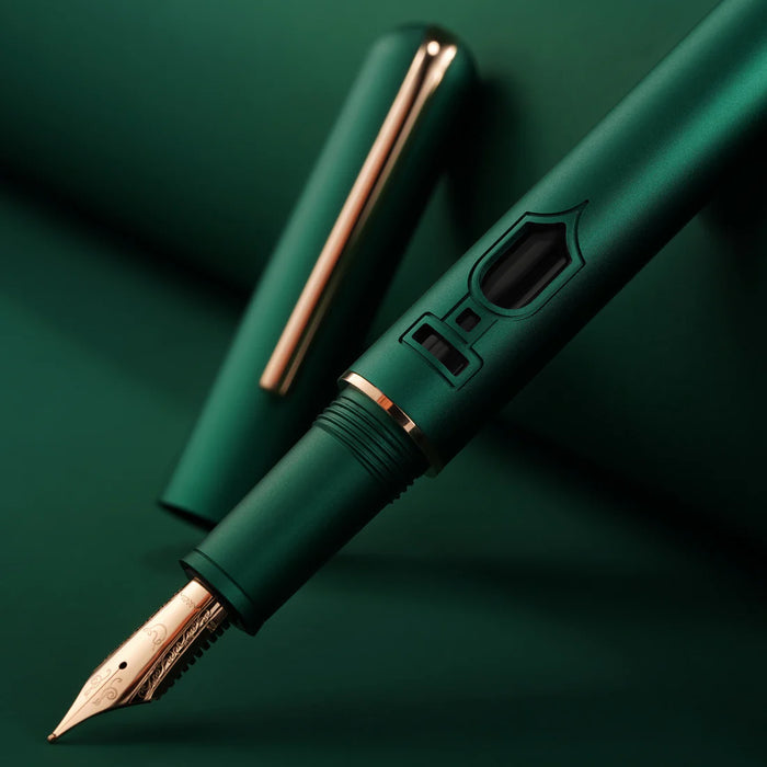 Nahvalur Nautilus fountain pen with sleek design and metallic finish, perfect for Fountain Pen Day 2025 celebration.