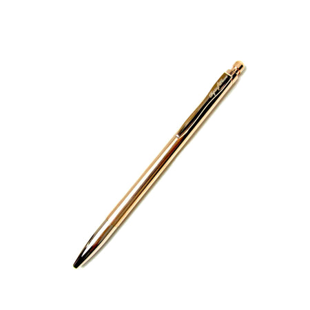 Nespen antimicrobial copper ballpoint pen with sleek design, exclusive Papier Plume branding, and smooth writing tip.