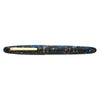 Esterbrook Estie fountain pen with gold fittings, featuring a glossy blue body and elegant design.