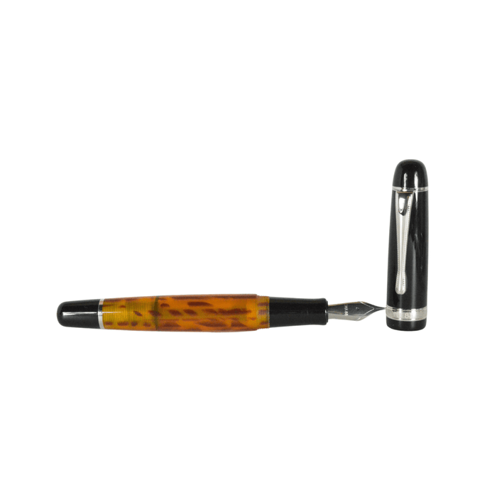 Opus 88 ABMER JAZZ fountain pen with an extra-fine nib, featuring a sleek design and detailed craftsmanship.