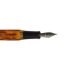 Opus 88 ABMER JAZZ fountain pen with extra-fine nib in black and gold, sleek and elegant writing instrument.