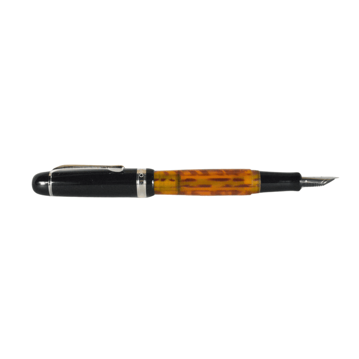Opus 88 ABMER JAZZ fountain pen with an extra-fine nib, showcasing its sleek design and elegant craftsmanship.