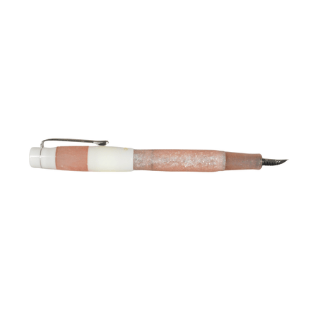 Opus 88 KOLORO Pink fountain pen with an elegant design and extra-fine nib, showcasing vibrant pink color and smooth ink flow.