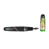 Opus 88 Mini Pocket Fountain Pen with Year of the Rabbit 2023 design, extra-fine nib, compact and stylish in black.