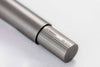 Otto Hutt Design 08 Ruthenium Plated Fountain Pen with extra-fine nib, sleek and elegant writing instrument.