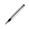 Otto Hutt Design 02 Honeycomb rollerball pen with sleek black and gold accents, showcasing its modern design.