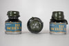 Papier Plume Chicago Pen Show Faceless Lady Shimmer Fountain Pen Ink bottle with label and decorative ink design.