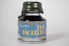 Papier Plume Chicago Pen Show Faceless Lady shimmer fountain pen ink bottle with colorful ink swirls and label details.
