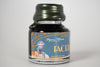 Papier Plume Chicago Pen Show The Faceless Lady shimmer fountain pen ink bottle with elegant label design.