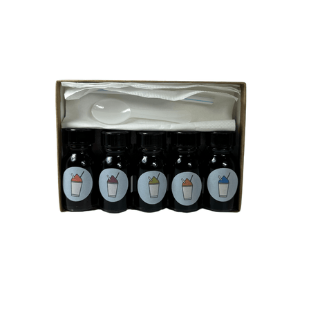 Papier Plume Sno-Ball Party 2 fountain pen ink set with colorful ink bottles for writing and calligraphy.