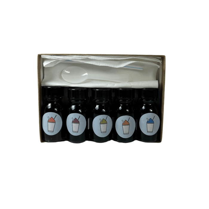 Papier Plume Sno-Ball Party fountain pen ink set with colorful ink bottles and packaging for vibrant writing accessories