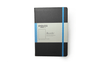 Endless Recorder journal with crimson sky cover, blank pages, and spiral binding, perfect for writing and note-taking.