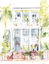 Set of Lyla Clayre Studio New Orleans Architecture note cards featuring detailed illustrations for stationery use.