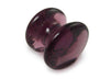 Amber glass pen rest by Papier Plume, elegant and smooth with a curved design for holding pens and writing accessories.