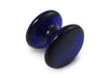 Amber glass pen rest by Papier Plume, elegant and smooth, designed to hold pens and writing instruments securely.