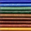 Super pliable sealing wax sticks by Papier Plume in antique copper color, 4 inches long, ideal for sealing and embossing.
