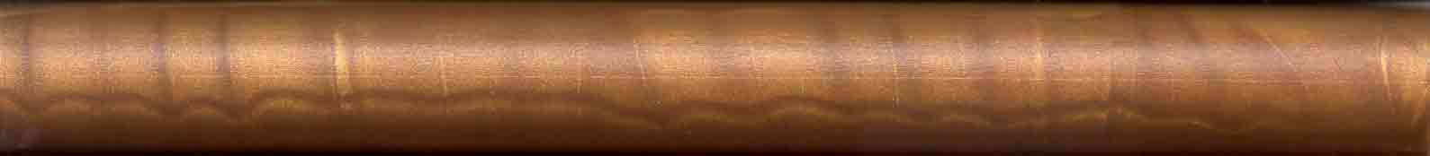 Antique copper-colored Papier Plume super pliable sealing wax sticks, 4 inches long, for sealing and decorating documents.