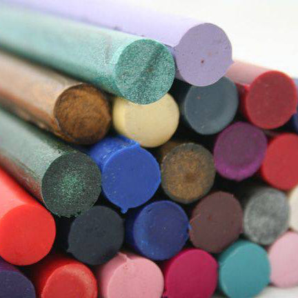 Black pliable sealing wax sticks by Papier Plume, 7 inches long, ideal for sealing and crafting with flexible wax.