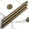 Black pliable sealing wax sticks by Papier Plume, 7 inches long, ideal for sealing and decorative wax applications.