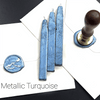 Papier Plume sealing wax sticks with wick in modern colors, showcasing vibrant wax hues for sealing and craft projects.
