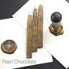 Black sealing wax sticks with wick from Papier Plume in modern colors, ideal for sealing and decorative wax sealing projects.