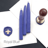 Papier Plume sealing wax sticks with wick in modern colors, showcasing vibrant wax and wick for sealing and embellishing documents.