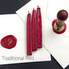 Set of Papier Plume sealing wax sticks with wicks in modern colors, crafted for elegant sealing and decorative embossing.