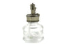 Round Papier Plume Bortoletti sealing wax heater lamp, vintage-style wax lamp with warm glow and decorative design.