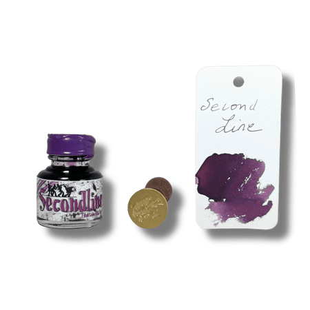 Papier Plume Tony Hollums Secondline wax seal and ink set with sealing wax, stamp, and ink pad for calligraphy and letter writing.