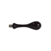 Amber glass wax seal handles by Papier Plume, featuring elegant glass handles for sealing and decorative purposes.