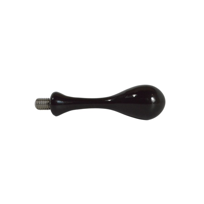 Amber glass wax seal handles by Papier Plume, featuring elegant glass handles for sealing and decorative purposes.