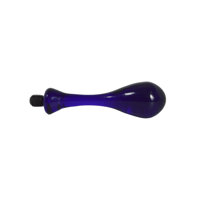 Amber glass wax seal handles by Papier Plume, featuring elegant glass handles for sealing or decorative purposes.