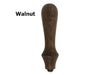 Red-brown wooden wax seal handle with 8mm screw from Papier Plume, designed for creating elegant wax seals.