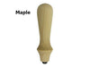 Red-brown wooden wax seal handle by Papier Plume with 8mm screw for sealing and craft projects.