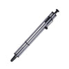 Parafernalia Revolution ballpoint pen with sleek aluminum body and black ink, designed for smooth writing and modern style.