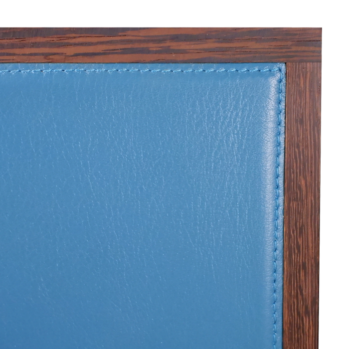 Blue Atelier De La Foret 11 Pen Box with secure lid and elegant design for organizing and storing pens and writing instruments.